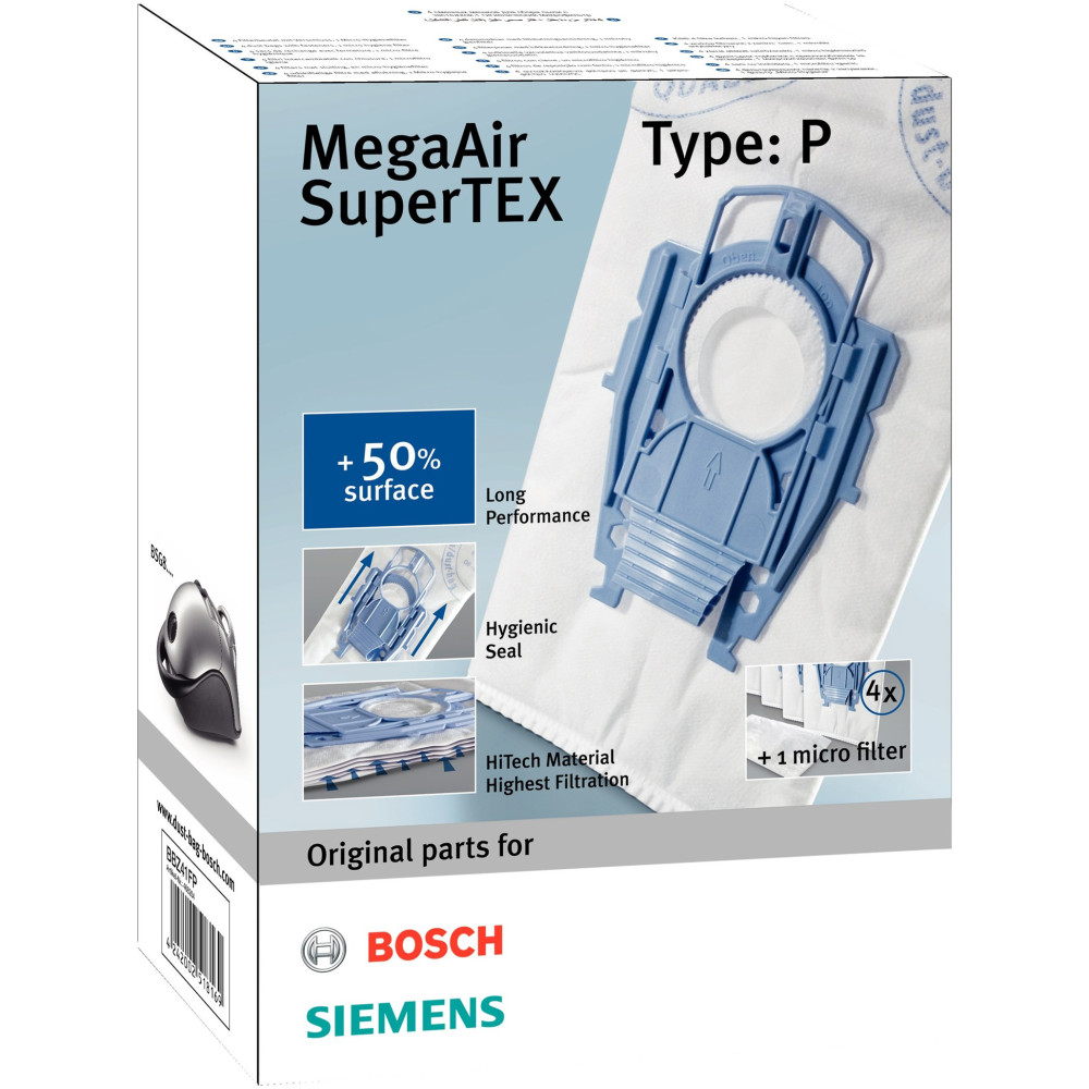 Пылесборник MegaFilt SuperTEX Bosch BBZ41FP