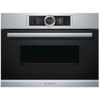 Компактна духова шафа з мікрохвильовим режимом  Bosch CMG636BS2