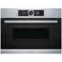 Компактна духова шафа з мікрохвильовим режимом  Bosch CMG636BS2
