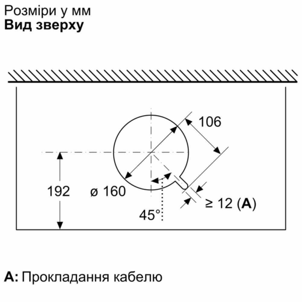 Навісна витяжка Bosch DBB95CC60