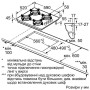 Газова варильна поверхня  Bosch POH6B6B10