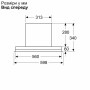 Навісна витяжка Bosch DBB65CC60