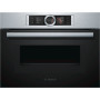 Компактна духова шафа з мікрохвильовим режимом  Bosch CMG636BS1 - выставочный образец