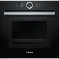Духова шафа з функцією пароварки і мікрохвильовим режимом Bosch HNG6764B6