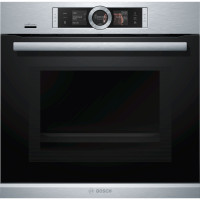 Духова шафа з функцією пароварки і мікрохвильовим режимом Bosch HNG6764S6