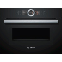 Компактна духова шафа з мікрохвильовим режимом  Bosch CMG636BB1