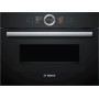 Компактна духова шафа з мікрохвильовим режимом  Bosch CMG636BB1
